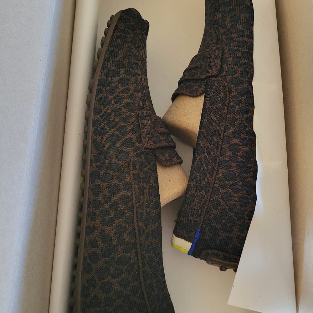 Rothy's Chocolate Spot Driver's - EXCELLENT condition